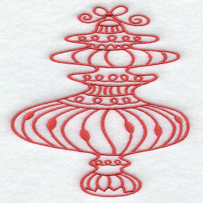 Avant Garde Ornament - Stripes