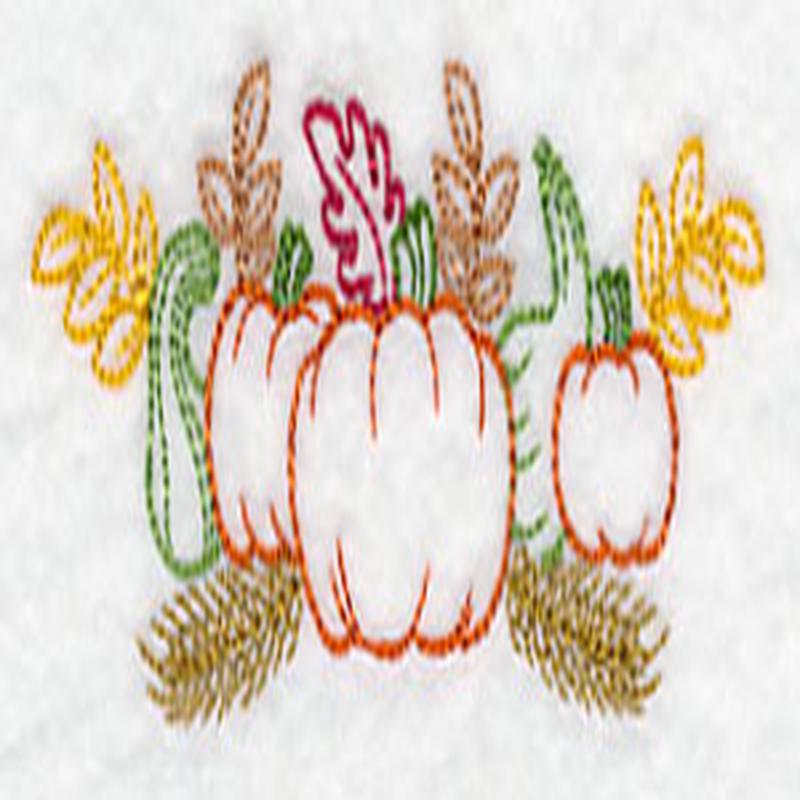 Autumn Harvest Border (Vintage)