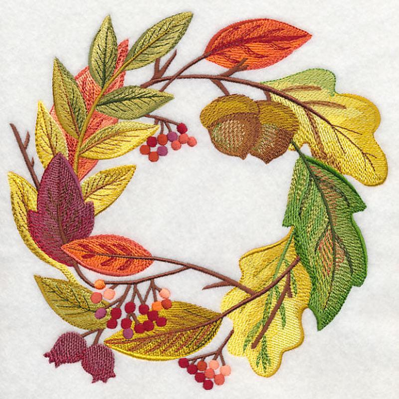 Autumn Harvest Potpourri Wreath