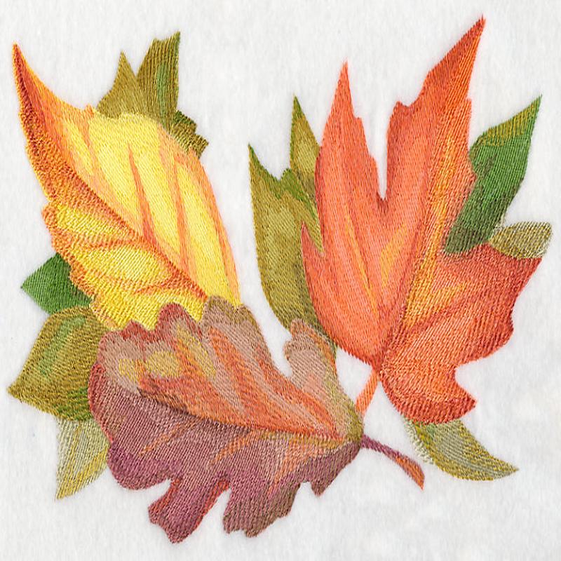 Autumn Leaves in Watercolor