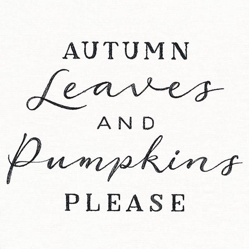 Autumn Leaves & Pumpkins Please
