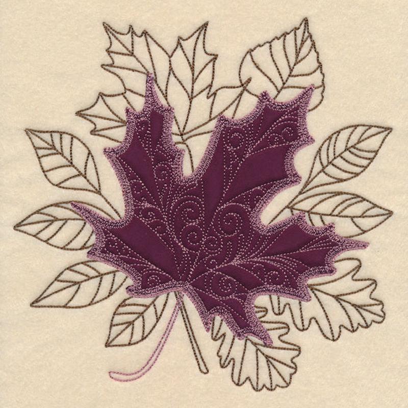 Autumn Maple Leaf (Heirloom Applique)