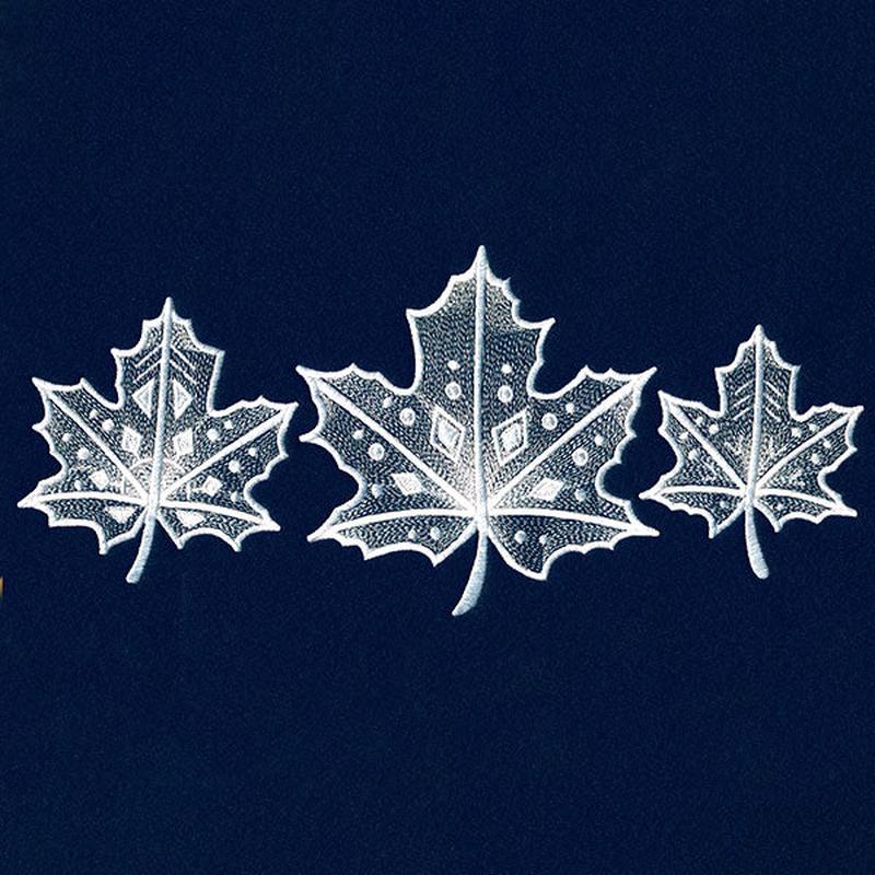 Autumn Maple Leaf Trio