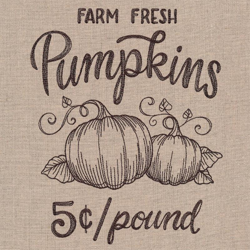 Autumn Market - Farm Fresh Pumpkins