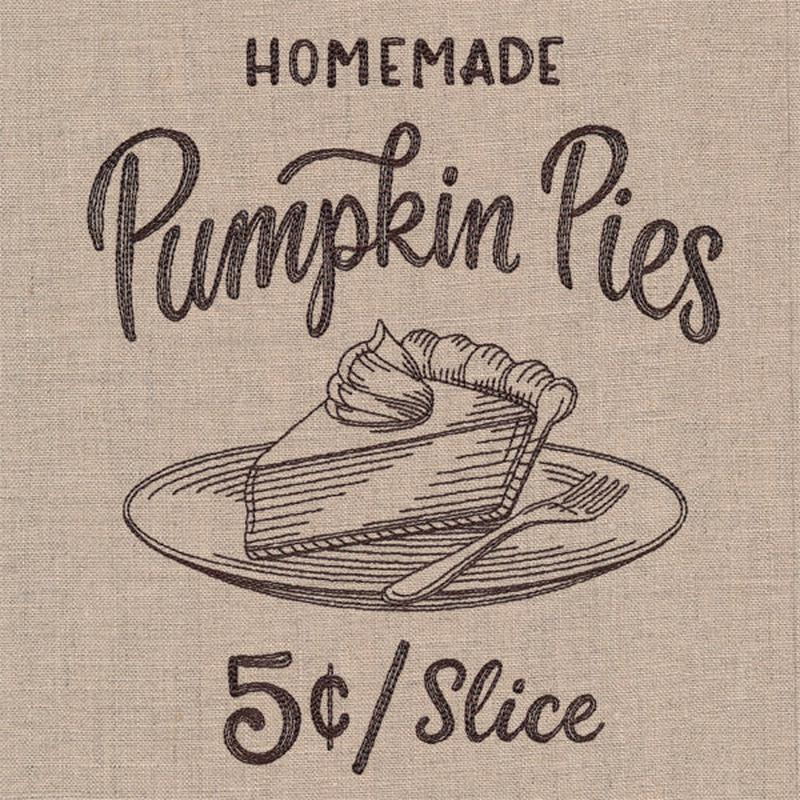 Autumn Market - Homemade Pumpkin Pies