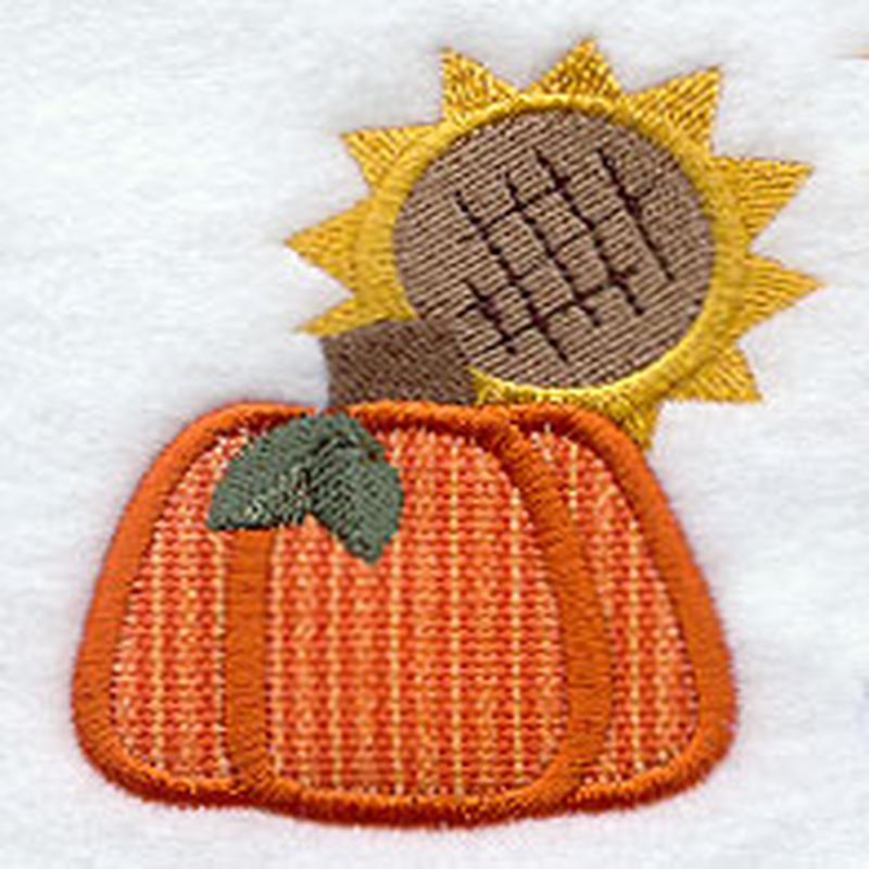 Autumn Pumpkin 1 (Applique)