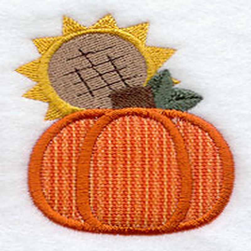 Autumn Pumpkin 3 (Applique)