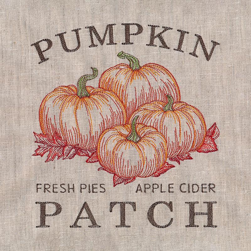 Autumn Pumpkin Patch Market Sign