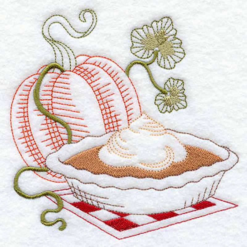 Autumn Pumpkin Pie (Vintage)