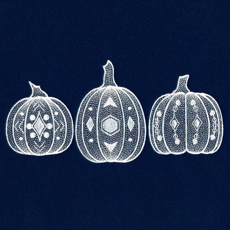 Autumn Pumpkin Trio