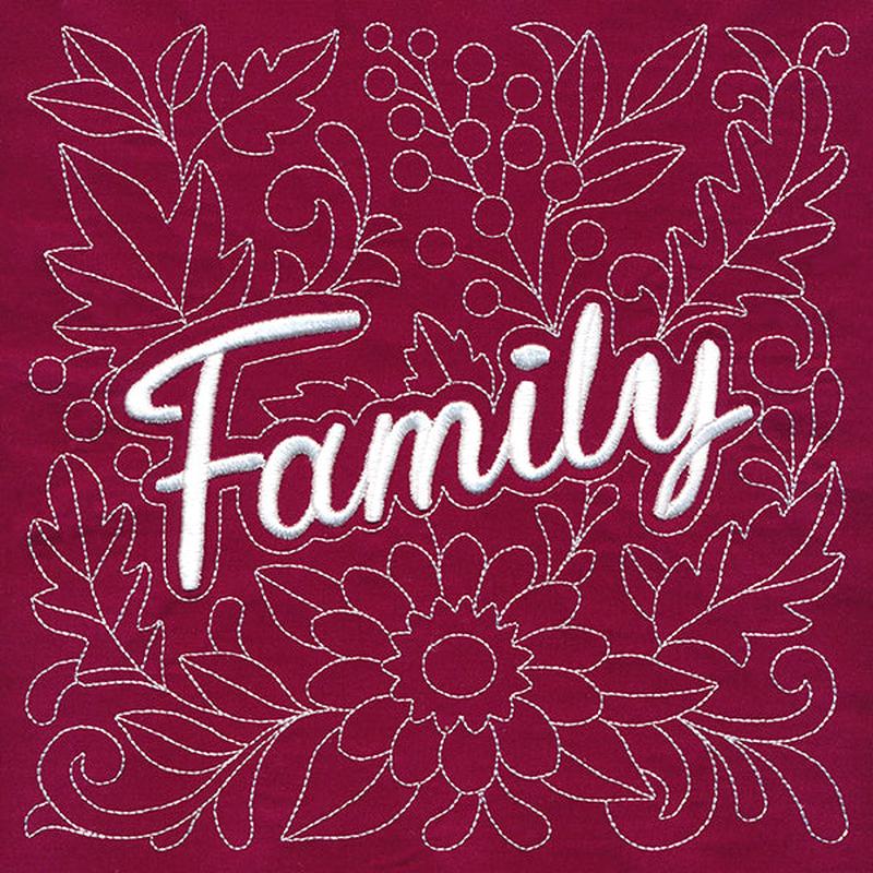 Autumn Blessings - Family (Puff Foam)