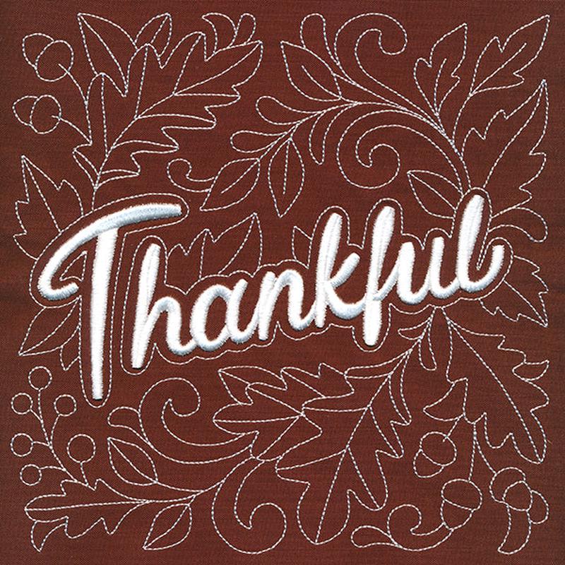 Autumn Blessings - Thankful (Puff Foam)