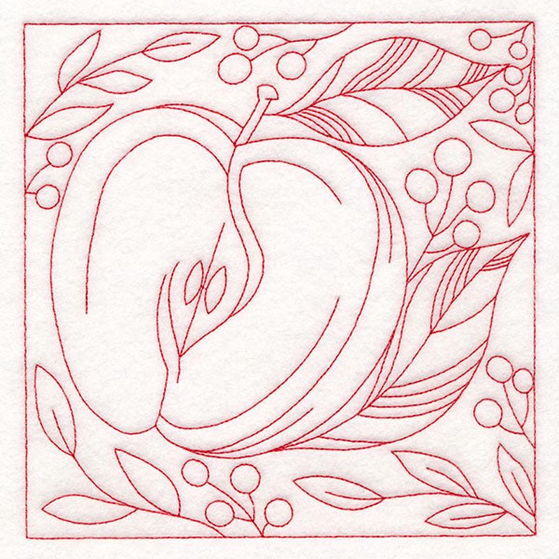 Autumn Details Quilting - Apple (Double Run)