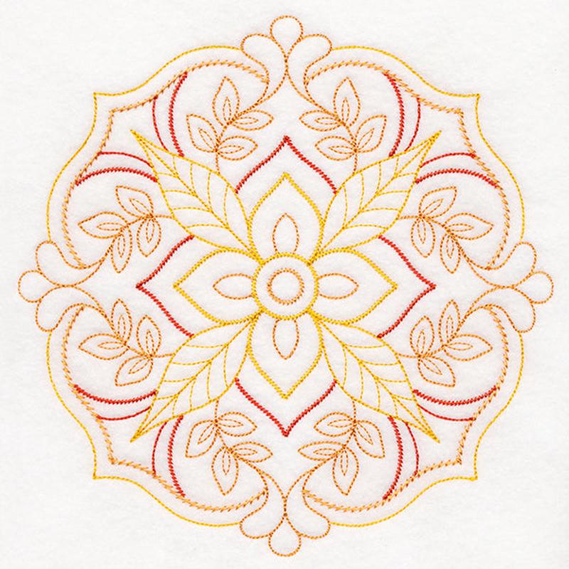 Autumn Elegance Medallion (Vintage)