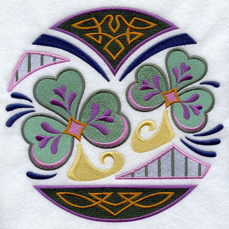 Arts and Crafts Shamrock Circle