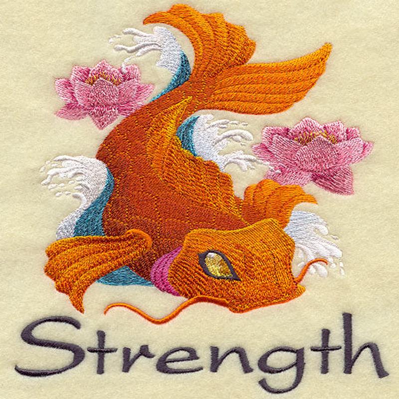Asian Koi of Strength