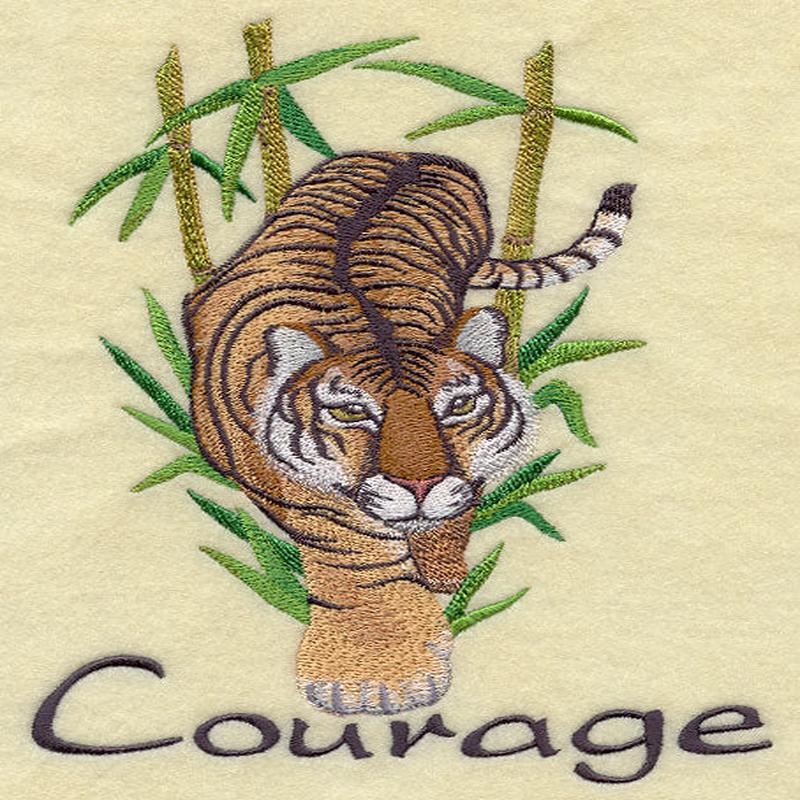 Asian Tiger of Courage
