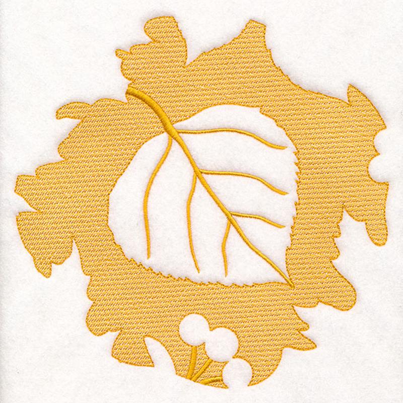 Aspen Leaf (Embossed)