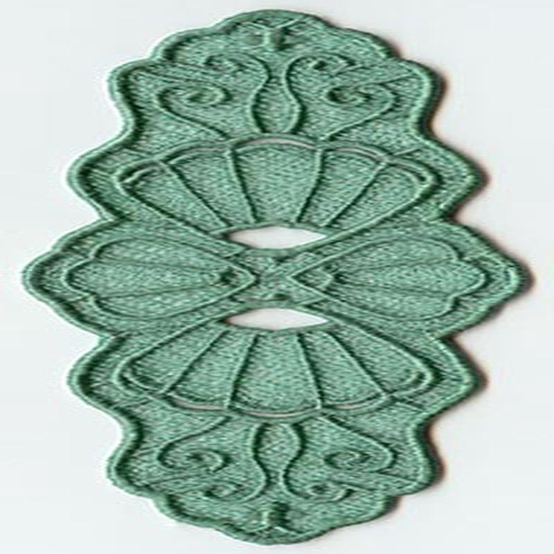 August Seashell Bookmark (Lace)