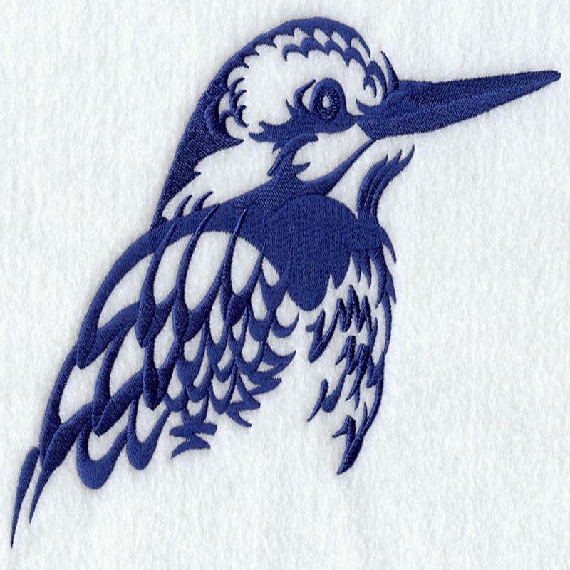 Australian Silhouette Kingfisher