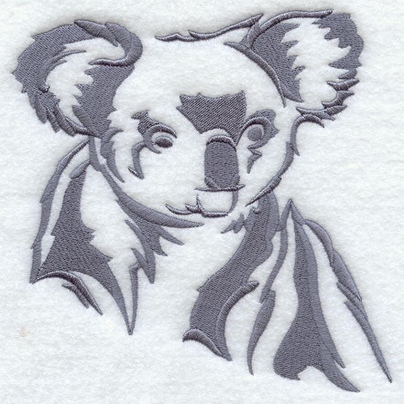 Australian Silhouette Koala