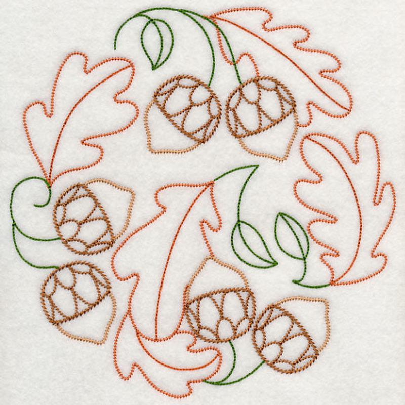 Autumn Acorns (Vintage)