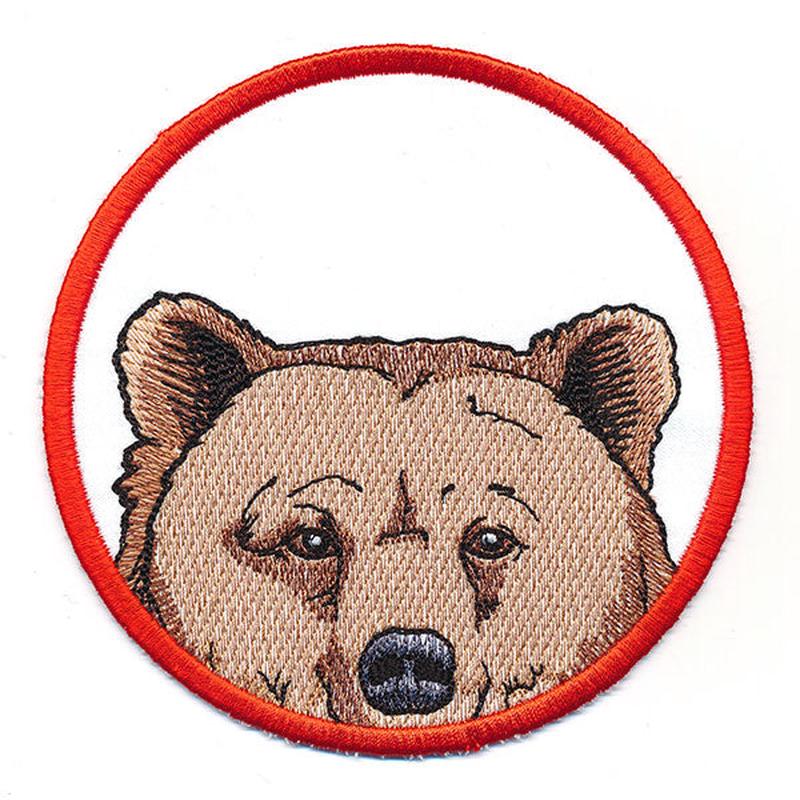 Autumn Animals Coasters - Bear (In-the-Hoop)