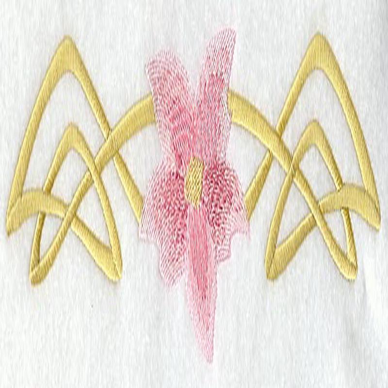 Art Nouveau Floral Border