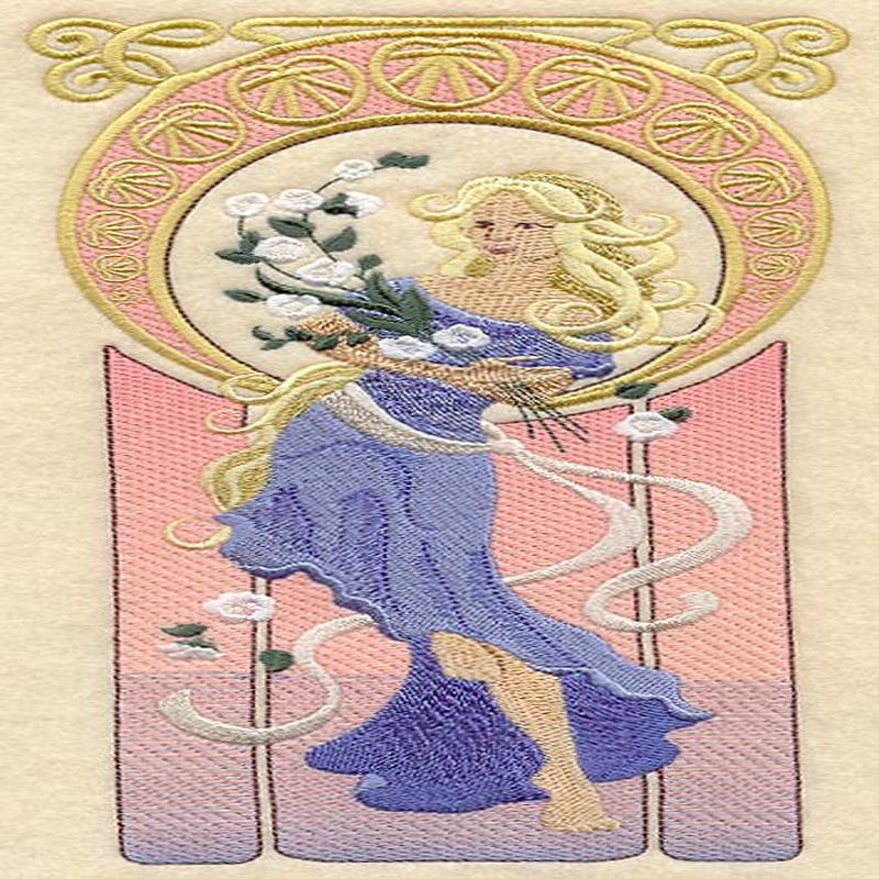 Art Nouveau Lady Ana