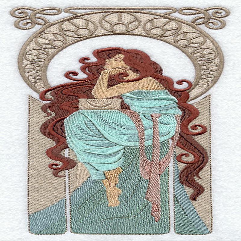 Art Nouveau Lady Kati
