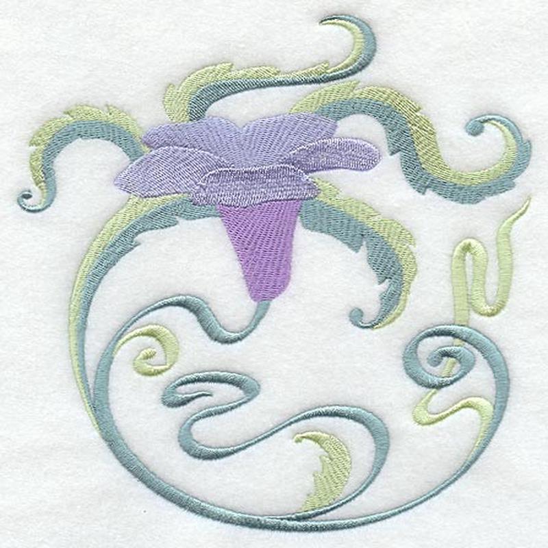 Art Nouveau Morning Glory