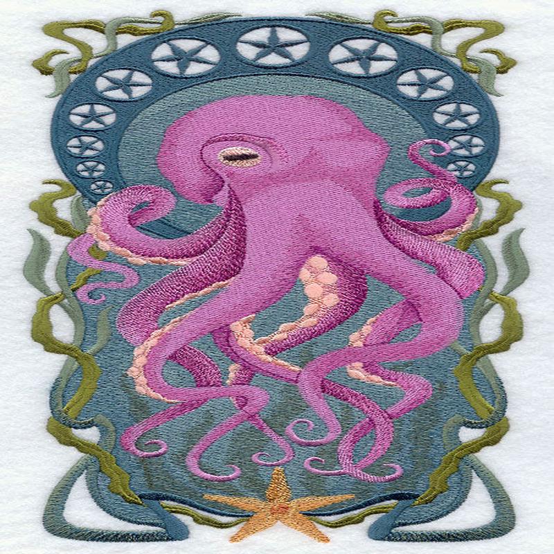 Art Nouveau Octopus