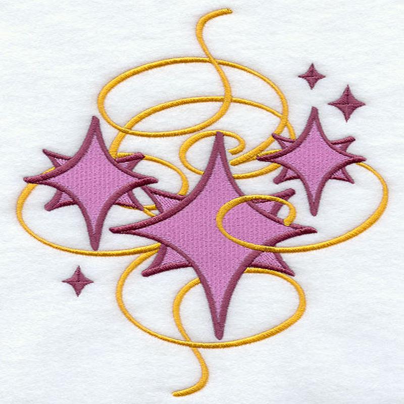 Art Nouveau Shining Stars