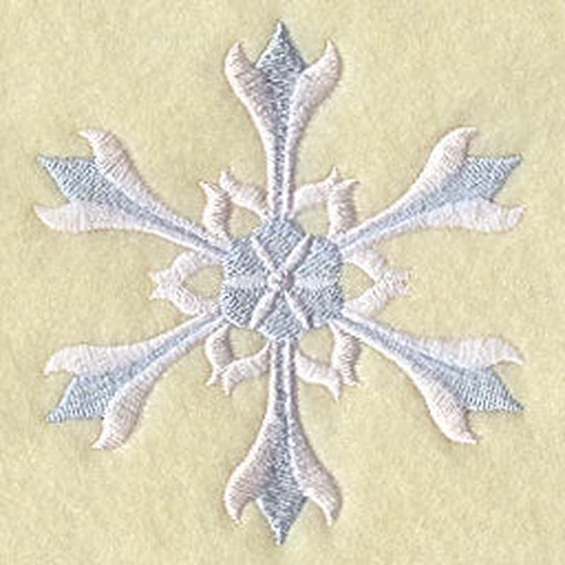 Art Nouveau Snowflake 1