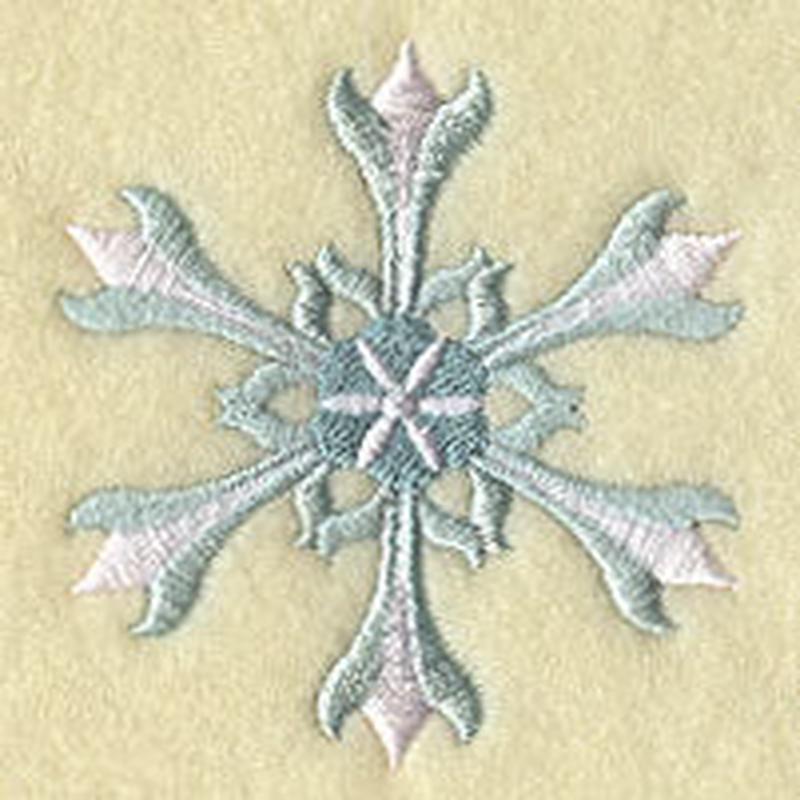 Art Nouveau Snowflake 2