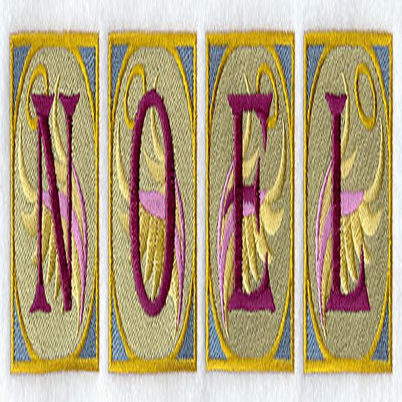 Art Nouveau Tidings - Noel