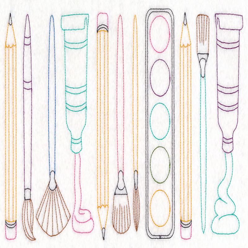 Art Quick Stitch Border (Vintage)