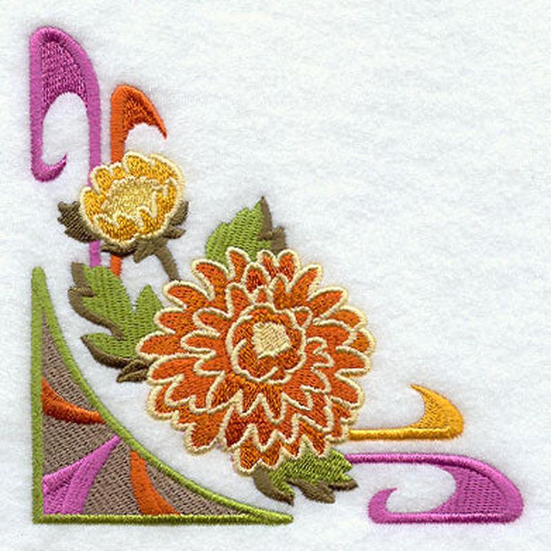 Arts and Crafts Chrysanthemum Corner