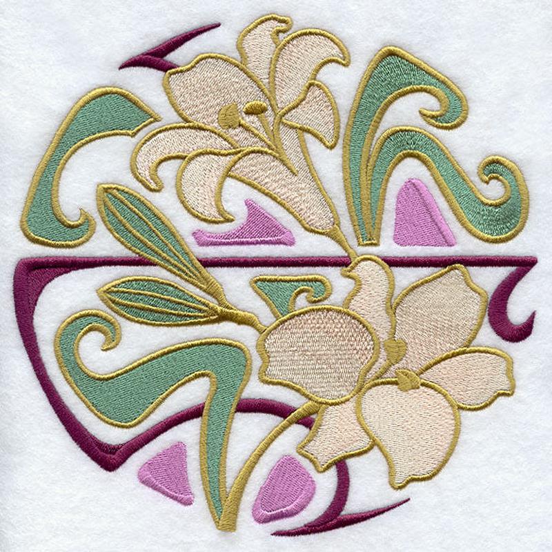 Arts and Crafts Lily Circle