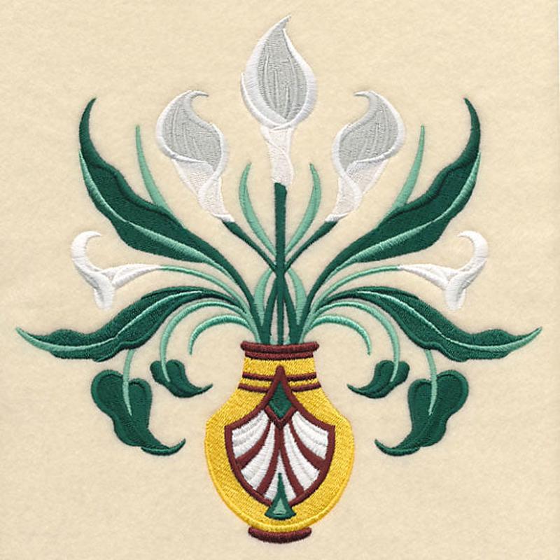 Art Deco Calla Lily Bouquet