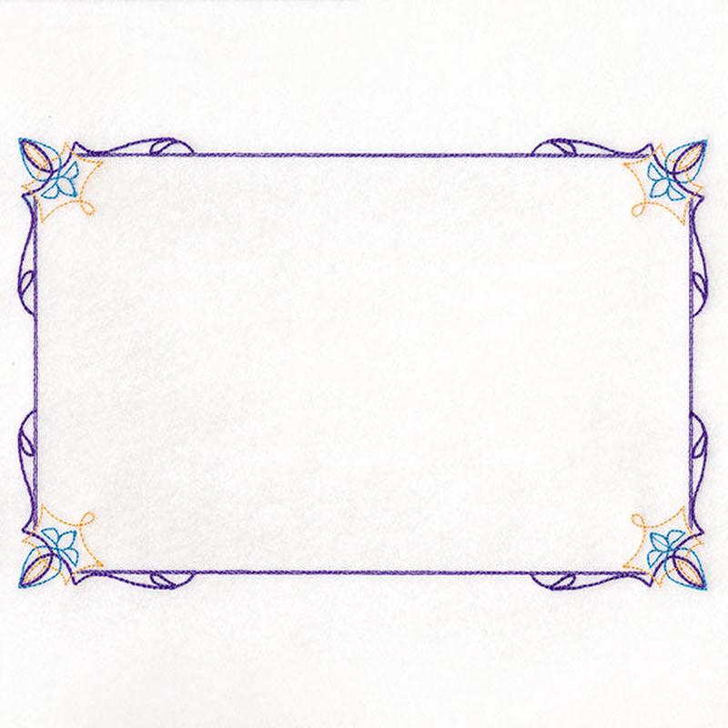 Art Deco Delights Quilt Label