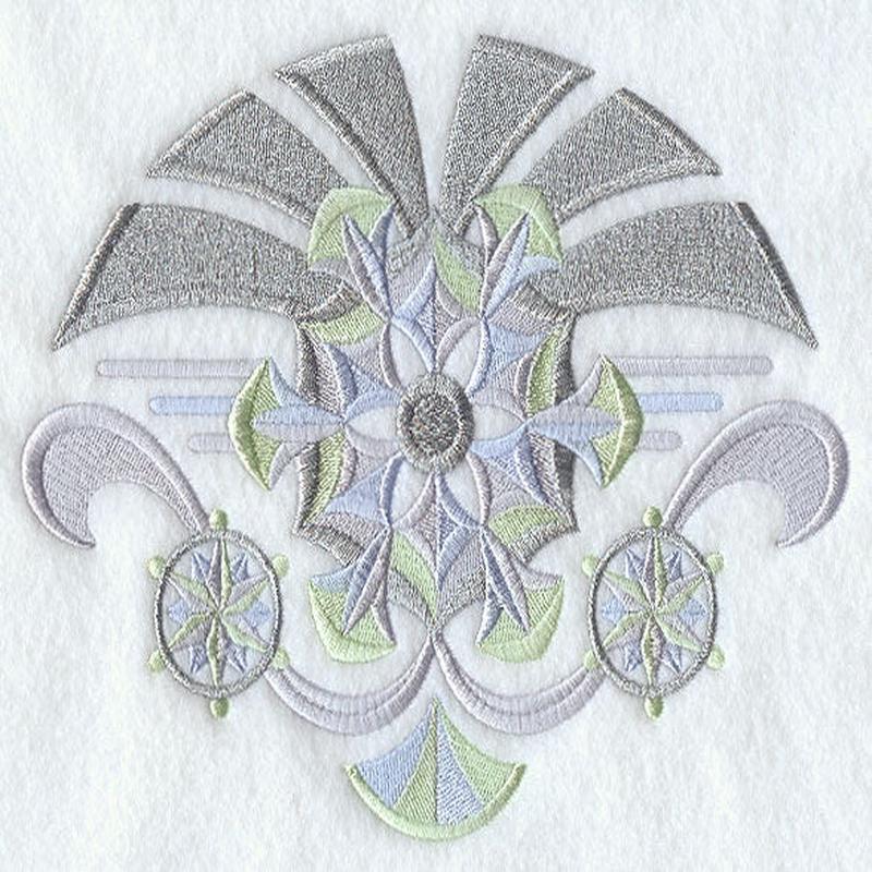 Art Deco Snowflakes 2