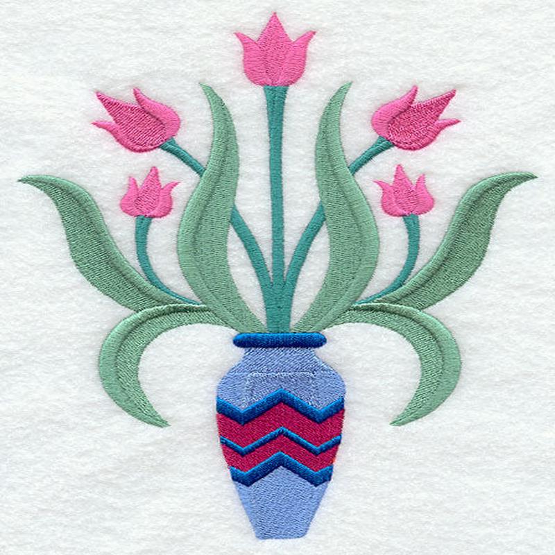 Art Deco Tulips