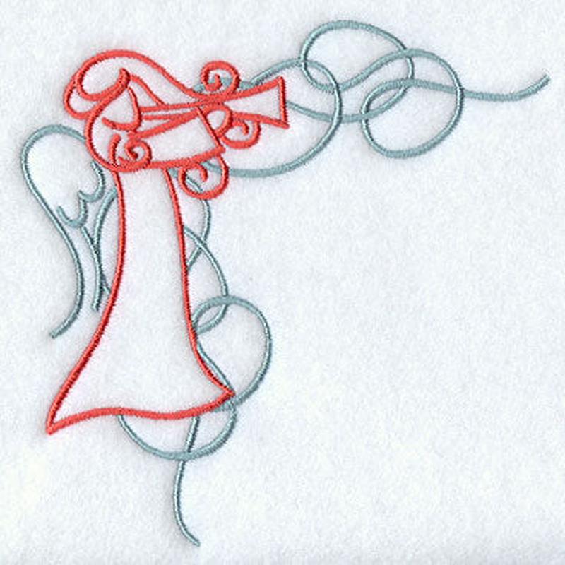 Art Nouveau Angel Corner