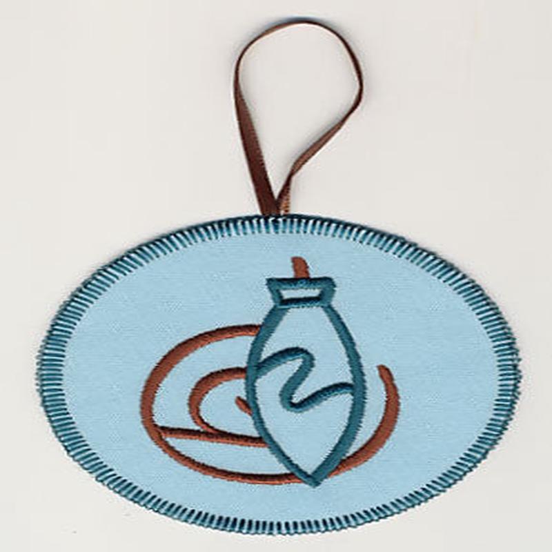 Art Nouveau Antique Ornament (In-the-Hoop)