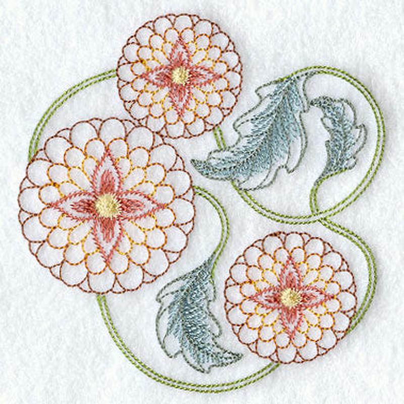 Art Nouveau Blossoms