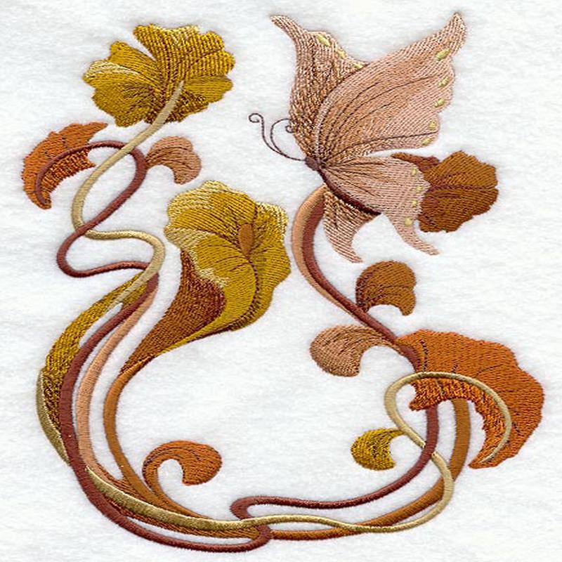 Art Nouveau Butterfly