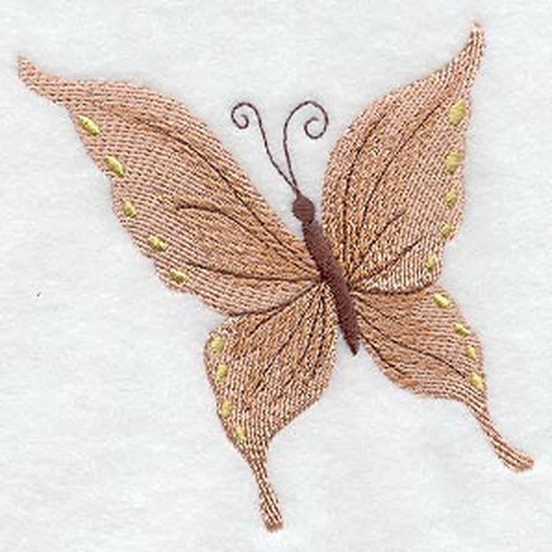 Art Nouveau Butterfly Accent