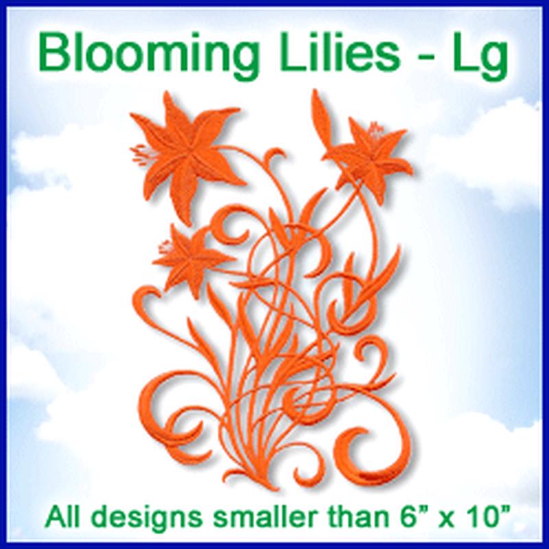 A Blooming Lilies Design Pack