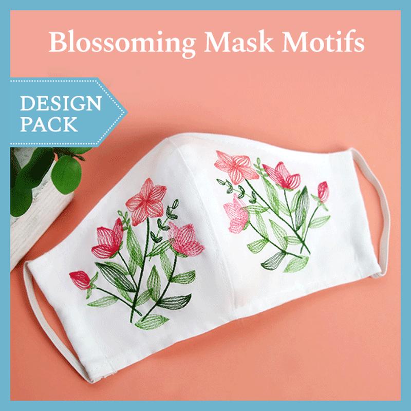 A Blossoming Mask Motifs Design Pack
